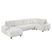 9067TPE*4LC1R 4-Piece Modular Sectional with Left Chaise - 9067TPE*4LC1R