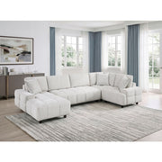 9067TPE*4LC1R 4-Piece Modular Sectional with Left Chaise - 9067TPE*4LC1R