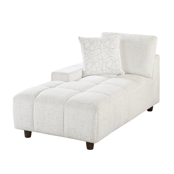 9067TPE*6LC1R 6-Piece Modular Sectional with Left Chaise, Console with Hidden Storage, Wireless Speakers, Wireless Chargers, Swivel Table Top, Reading Lights and Charging Ports - 9067TPE*6LC1R