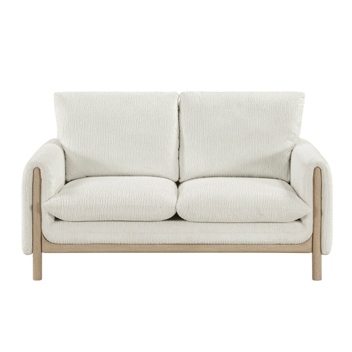 9069BEG*2 2pc Set: Sofa, Love - 9069BEG*2