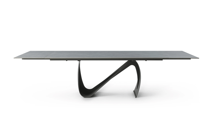 9087 Table Dark grey with 1254 chairs SET - p12871