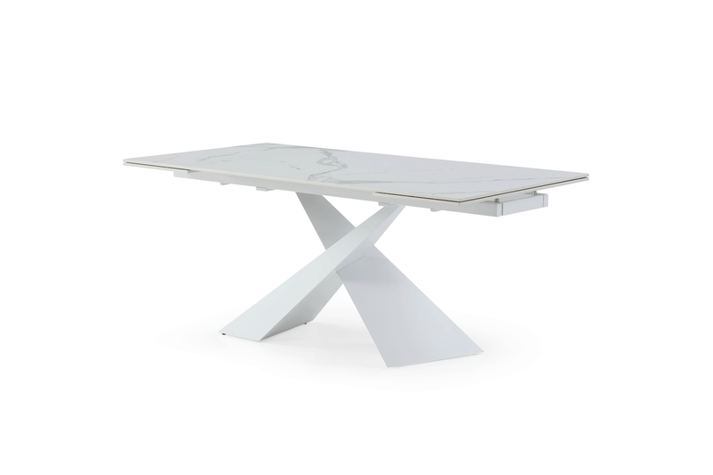 9113 Dining Table with 1218 swivel grey taupe chairs SET - p11819