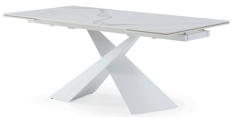 9113 Dinning Table 71" White - i29414