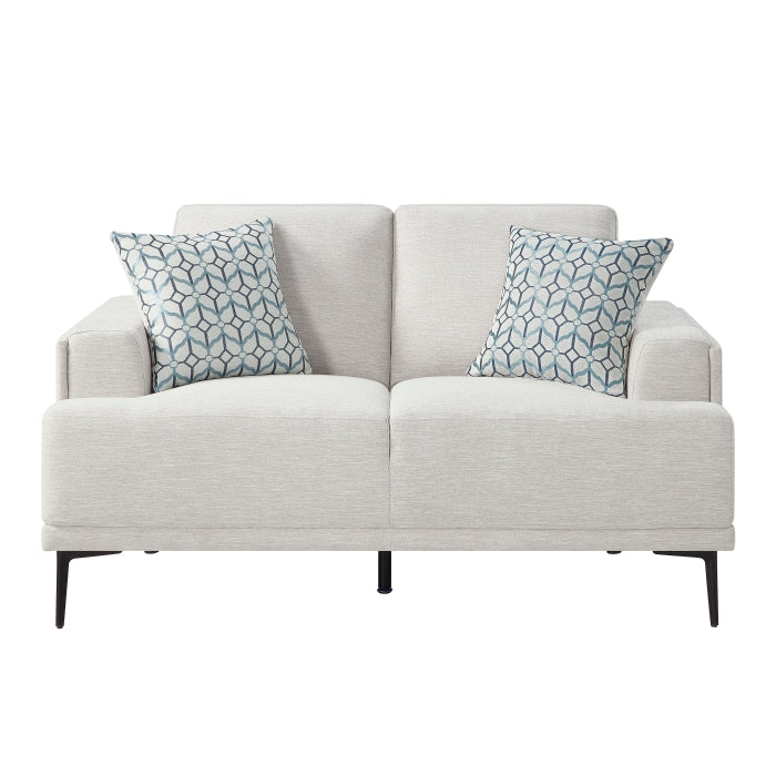 9124TPE*2 2pc Set: Sofa, Love - 9124TPE*2