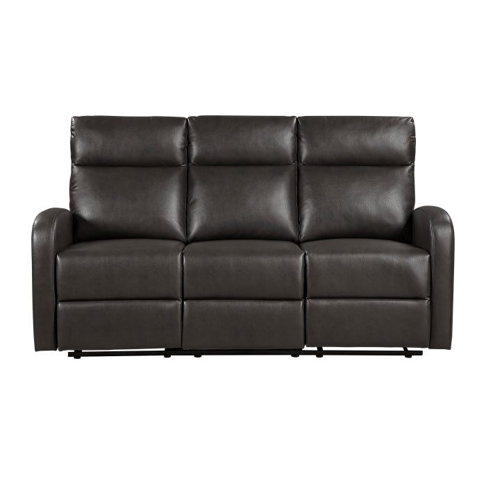 9147PUE-3 Double Reclining Sofa - 9147PUE-3