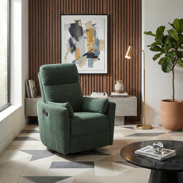 9148GRN-1SW Swivel Glider Reclining Chair - 9148GRN-1SW