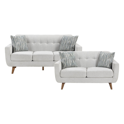 9149BEG*2S 2pc Set: 72'' Sofa, Love Seat - 9149BEG*2S