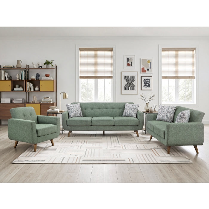 9149GRN-2 Love Seat - 9149GRN-2