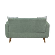 9149GRN*2S 2pc Set: 72'' Sofa, Love Seat - 9149GRN*2S