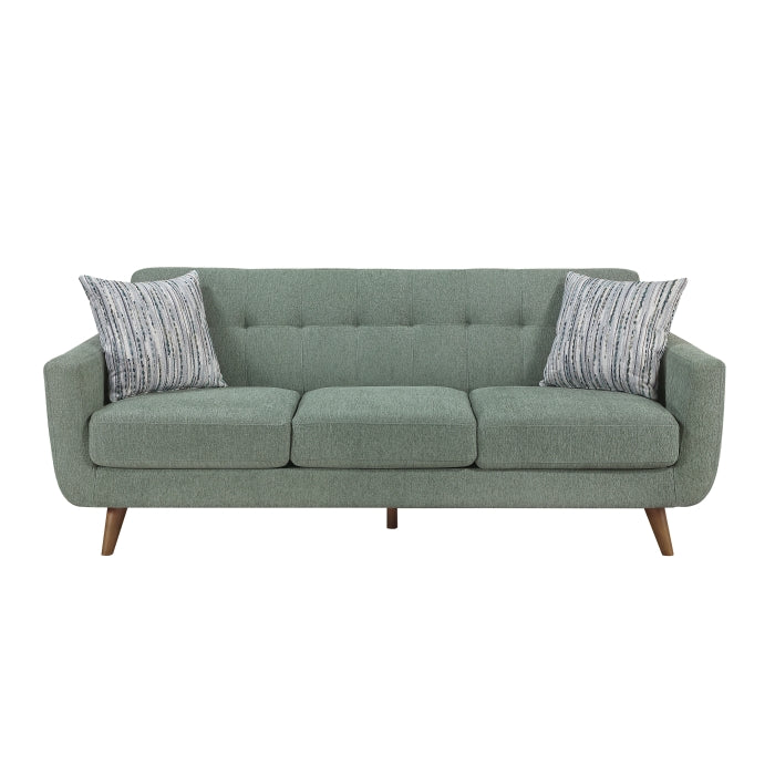 9149GRN-3L 86" Sofa - 9149GRN-3L