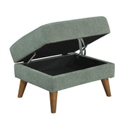 9149GRN-4 Storage Ottoman - 9149GRN-4