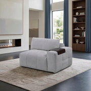 9155GY-1R Right Side Chair with one Arm - 9155GY-1R