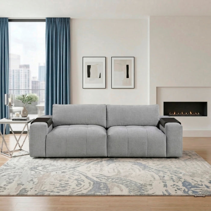 9155GY-2* (2)Love Seat - 9155GY-2*