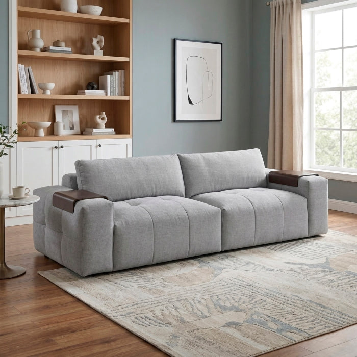 9155GY-2* (2)Love Seat - 9155GY-2*