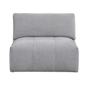 9155GY*41L1ROT (4)4-Piece Modular Sectional with Ottoman - 9155GY*41L1ROT