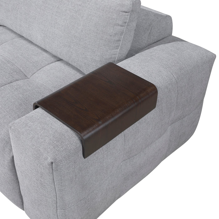 9155GY*51L1ROT (5)5-Piece Modular Sectional with Ottoman - 9155GY*51L1ROT