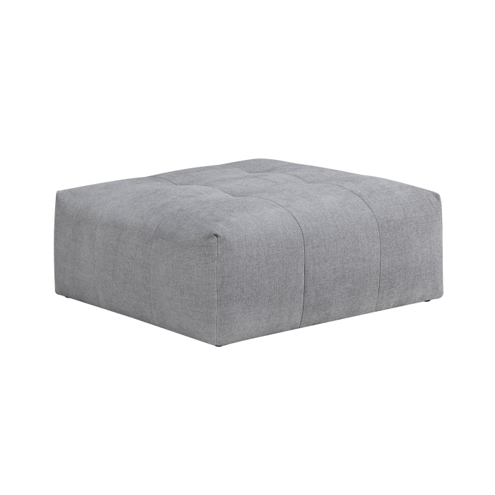 9155GY*51LOT (5)5-Piece Modular Sectional with Ottoman - 9155GY*51LOT