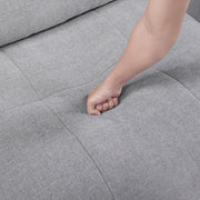 9155GY*61L1ROT (6)6-Piece Modular Sectional with Ottoman - 9155GY*61L1ROT