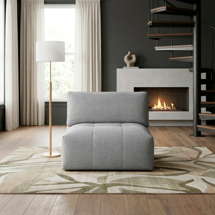 9155GY-AC Armless Chair - 9155GY-AC