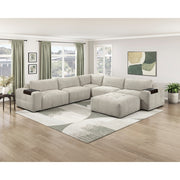 9155TP-1L Left Side Chair with one Arm - 9155TP-1L