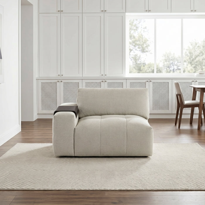 9155TP-1L Left Side Chair with one Arm - 9155TP-1L