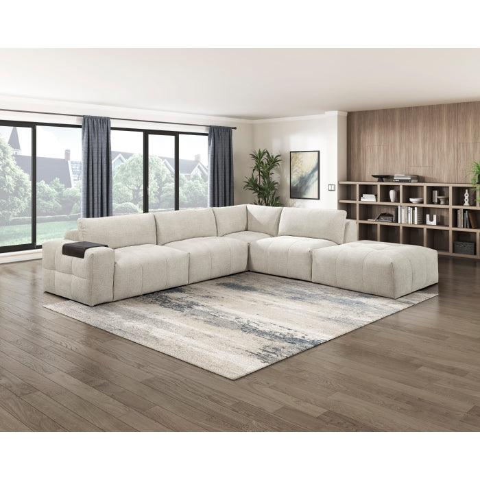 9155TP-1R Right Side Chair with one Arm - 9155TP-1R