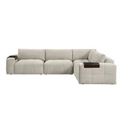 9155TP*41L1R (4)4-Piece Modular Sectional - 9155TP*41L1R