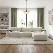 9155TP*41L1ROT (4)4-Piece Modular Sectional with Ottoman - 9155TP*41L1ROT