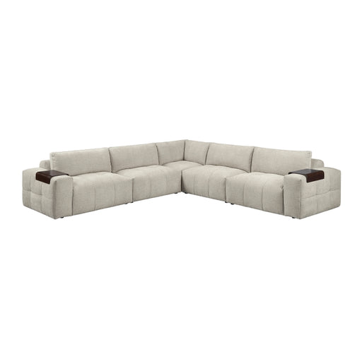 9155TP*51L1R (5)5-Piece Modular Sectional - 9155TP*51L1R
