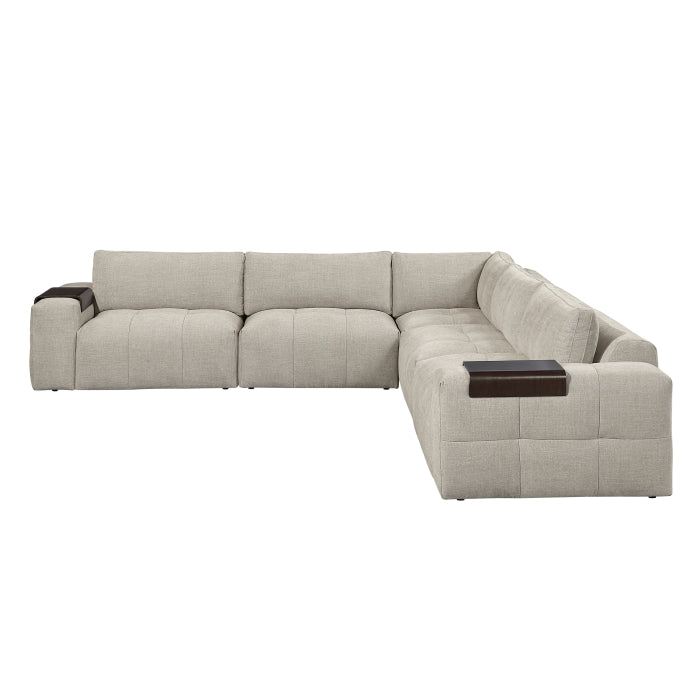 9155TP*51L1R (5)5-Piece Modular Sectional - 9155TP*51L1R