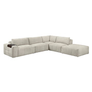 9155TP*51LOT (5)5-Piece Modular Sectional with Ottoman - 9155TP*51LOT