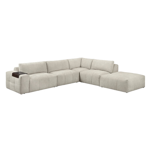 9155TP*51LOT (5)5-Piece Modular Sectional with Ottoman - 9155TP*51LOT