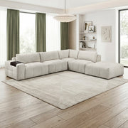 9155TP*51LOT (5)5-Piece Modular Sectional with Ottoman - 9155TP*51LOT