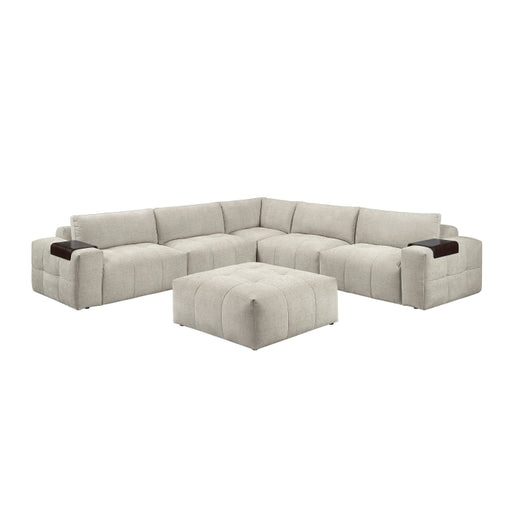 9155TP*61L1ROT (6)6-Piece Modular Sectional with Ottoman - 9155TP*61L1ROT