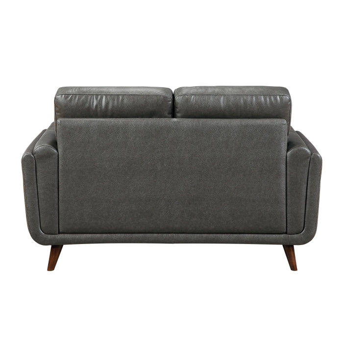9169DGY*2 2pc Set: Sofa, Love - 9169DGY*2