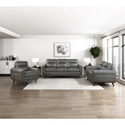 9169DGY-2 Love Seat - 9169DGY-2