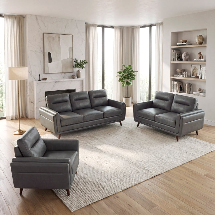 9169DGY-3 Sofa - 9169DGY-3