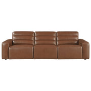 9170BRW-3PW* (3)Power Double Reclining Sofa - 9170BRW-3PW*