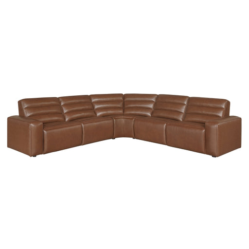 9170BRW*5LRRRPW (5)5-Piece Modular Power Reclining Sectional - 9170BRW*5LRRRPW