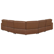 9170BRW*5LRRRPW (5)5-Piece Modular Power Reclining Sectional - 9170BRW*5LRRRPW