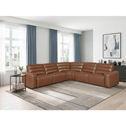 9170BRW*5LRRRPW (5)5-Piece Modular Power Reclining Sectional - 9170BRW*5LRRRPW
