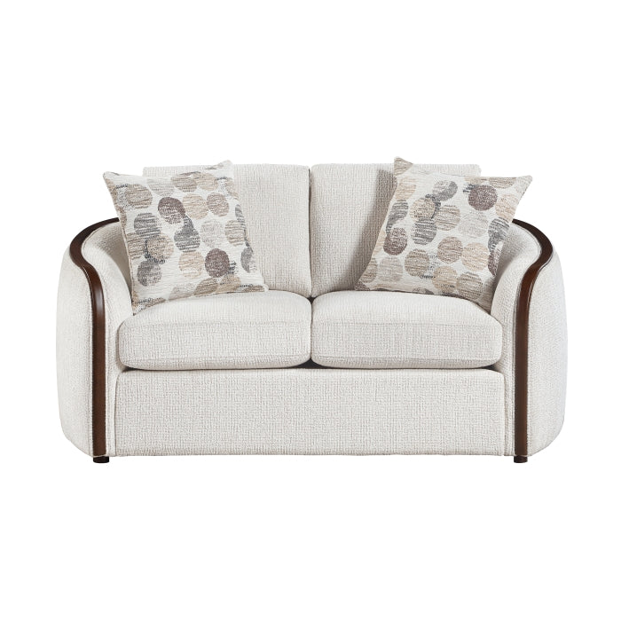 9177WABEG*2 2pc Set: Sofa, Love - 9177WABEG*2