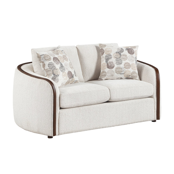 9177WABEG*2 2pc Set: Sofa, Love - 9177WABEG*2