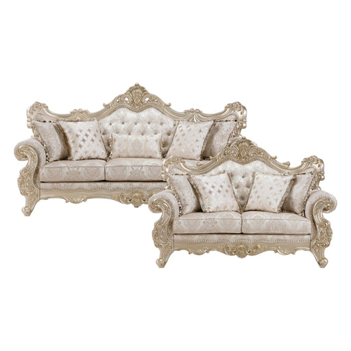 9178SVNBR*2 2pc Set: Sofa, Love - 9178SVNBR*2