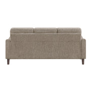 9180BRW*2 2pc Set: Sofa, Love - 9180BRW*2