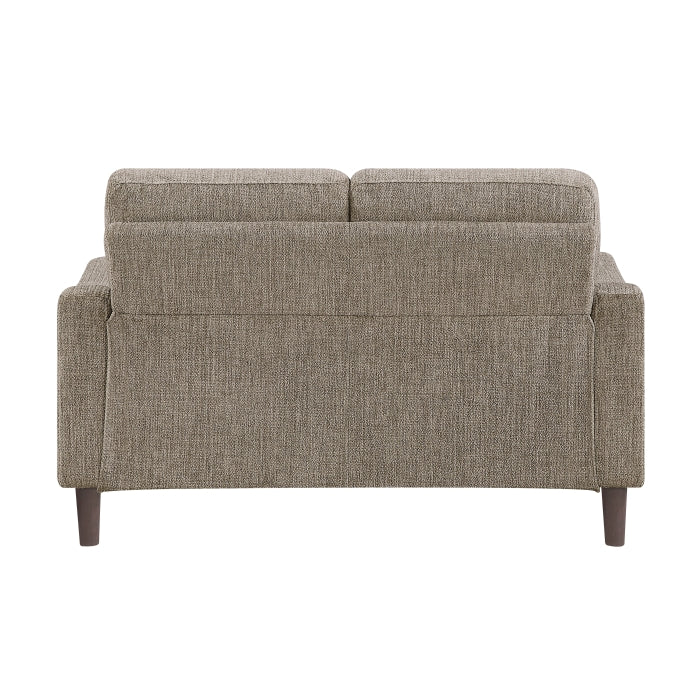 9180BRW-2 Love Seat - 9180BRW-2