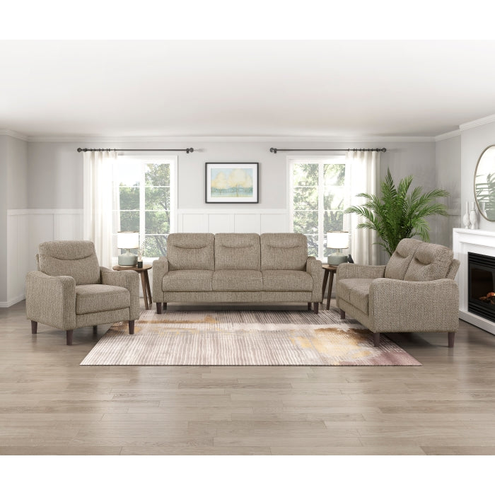 9180BRW-3 Sofa - 9180BRW-3