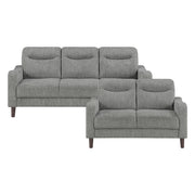 9180GRY*2 2pc Set: Sofa, Love - 9180GRY*2