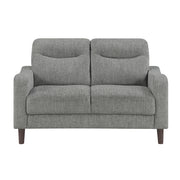 9180GRY*2 2pc Set: Sofa, Love - 9180GRY*2