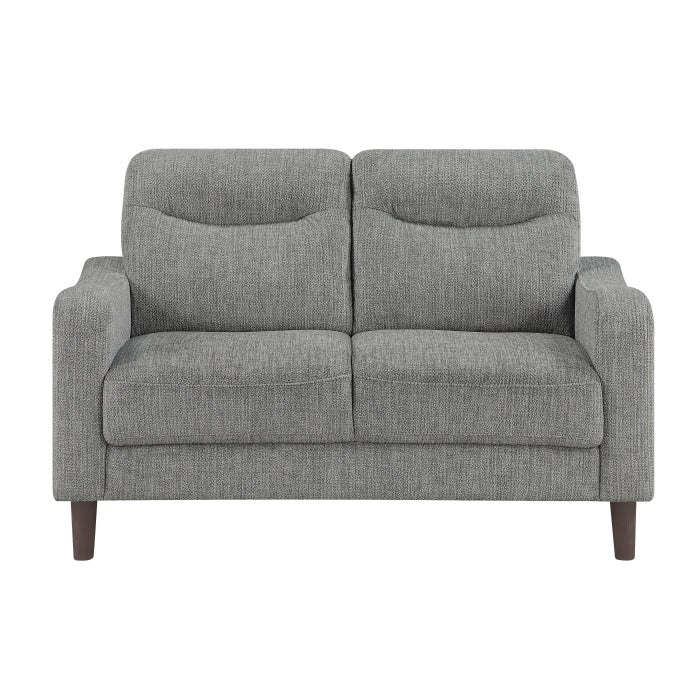 9180GRY*2 2pc Set: Sofa, Love - 9180GRY*2